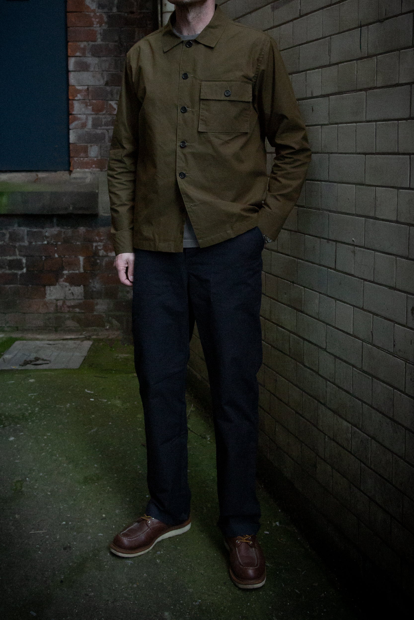 Derwent Overshirt Muted Olive