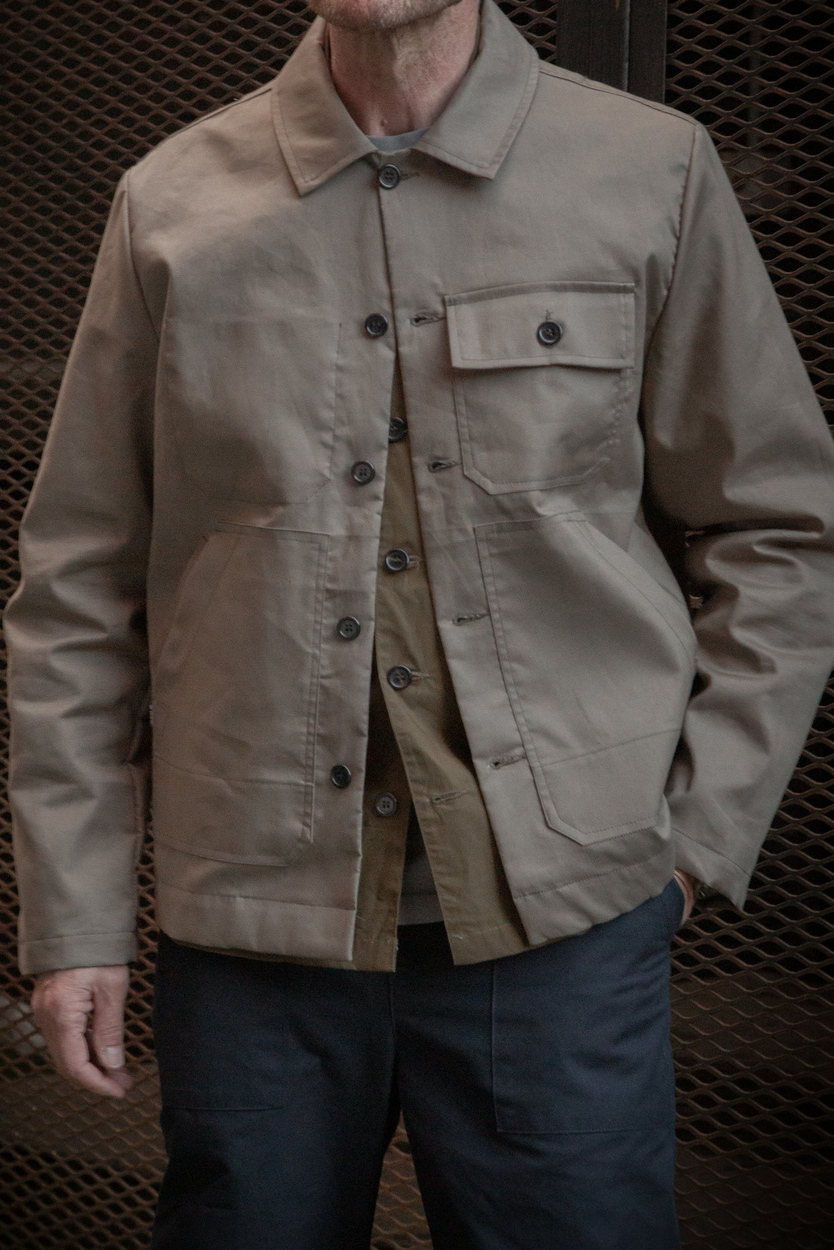 Bonded Works Jacket Steel Grey