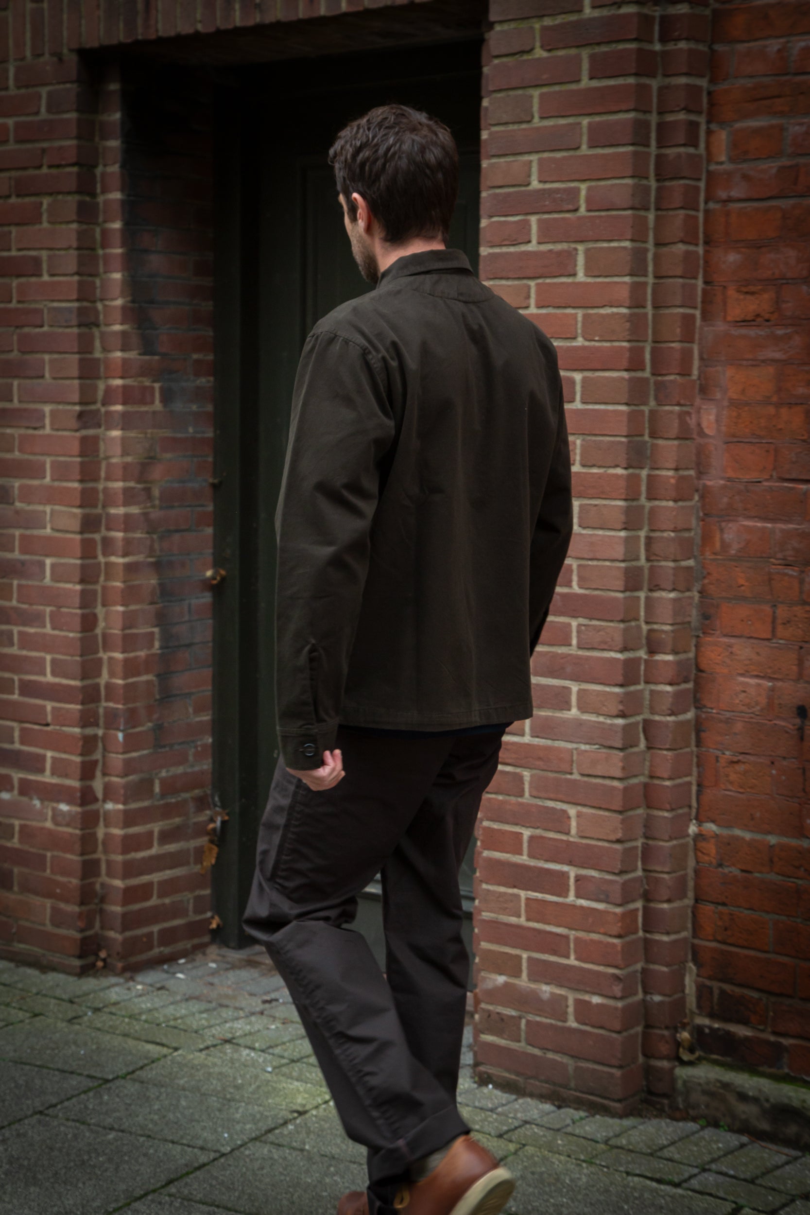 Mills Overshirt Deep Olive