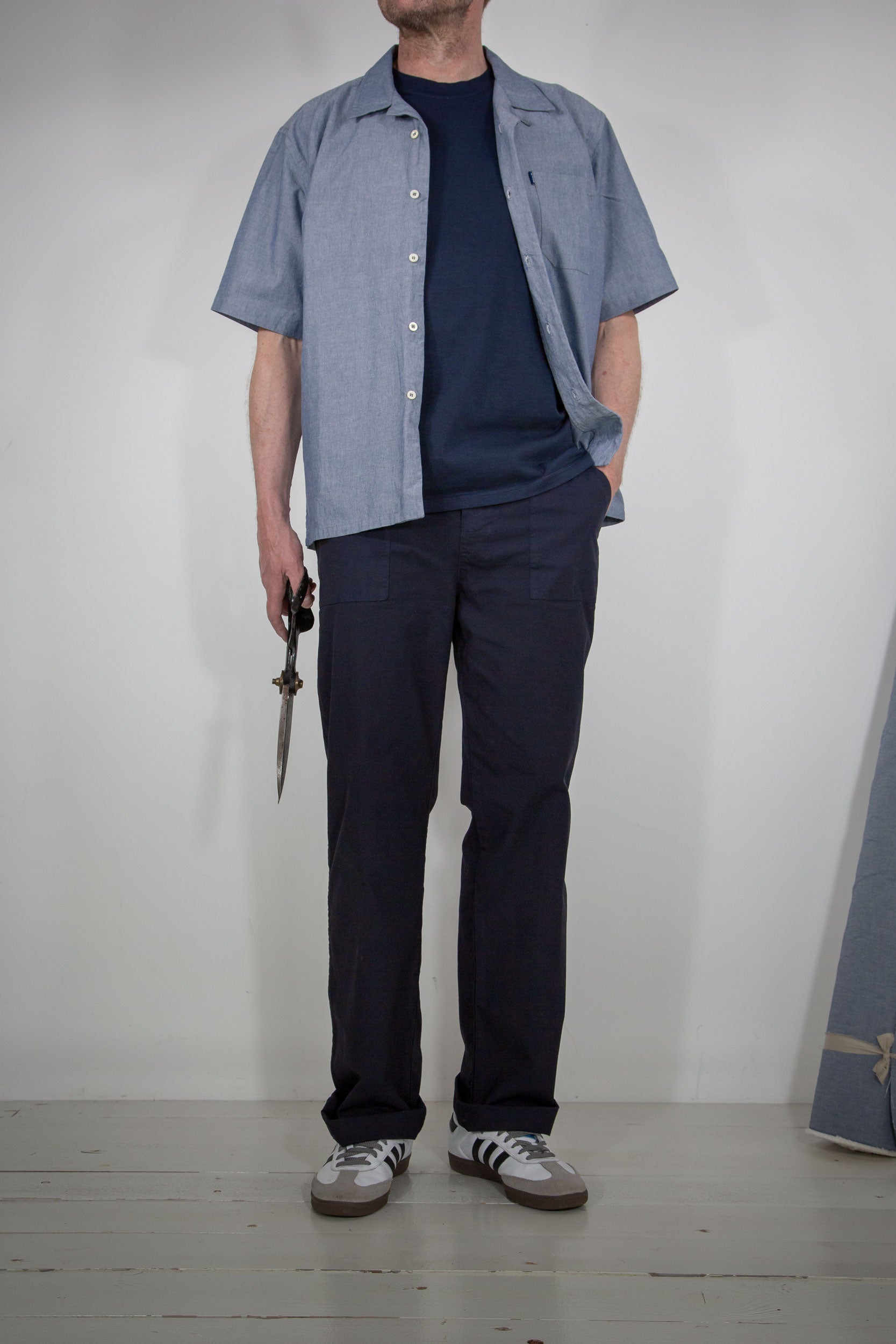 Utility Pant Dark Blue