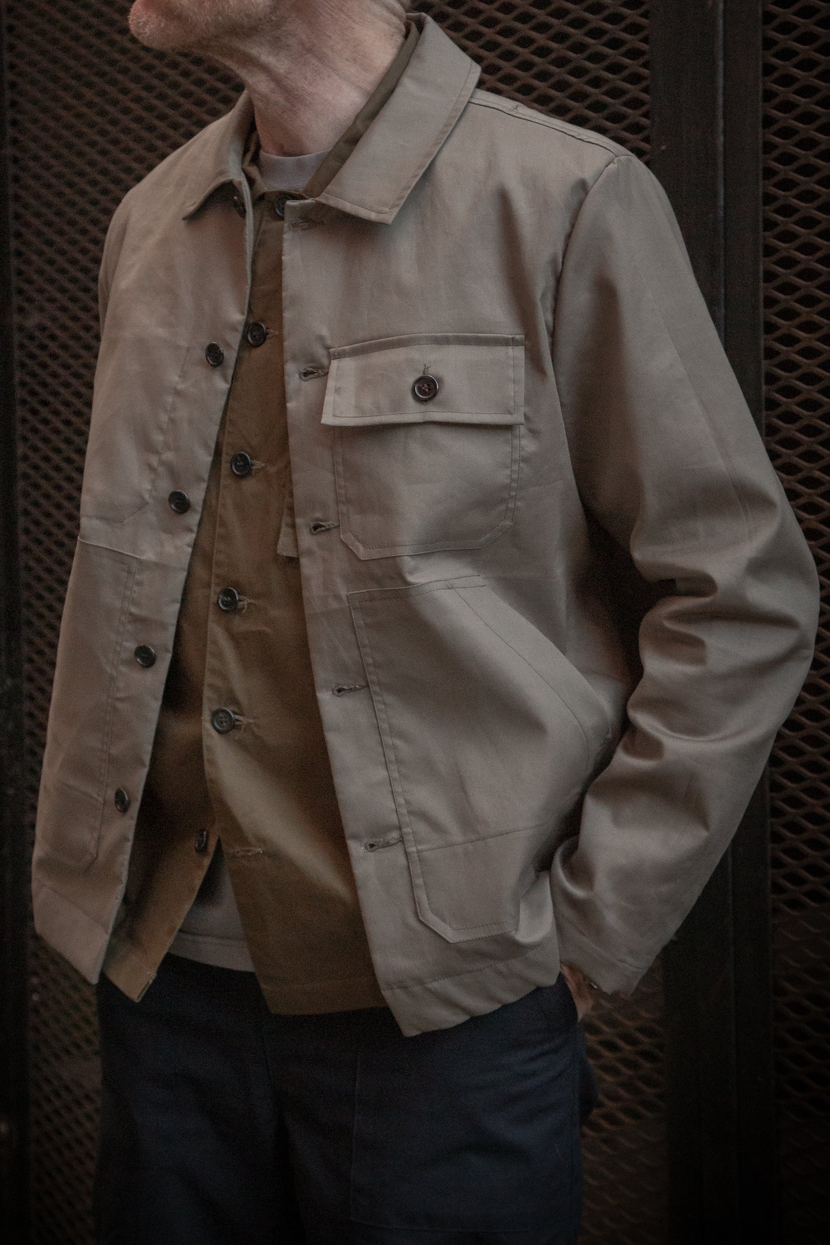 Bonded Works Jacket Steel Grey