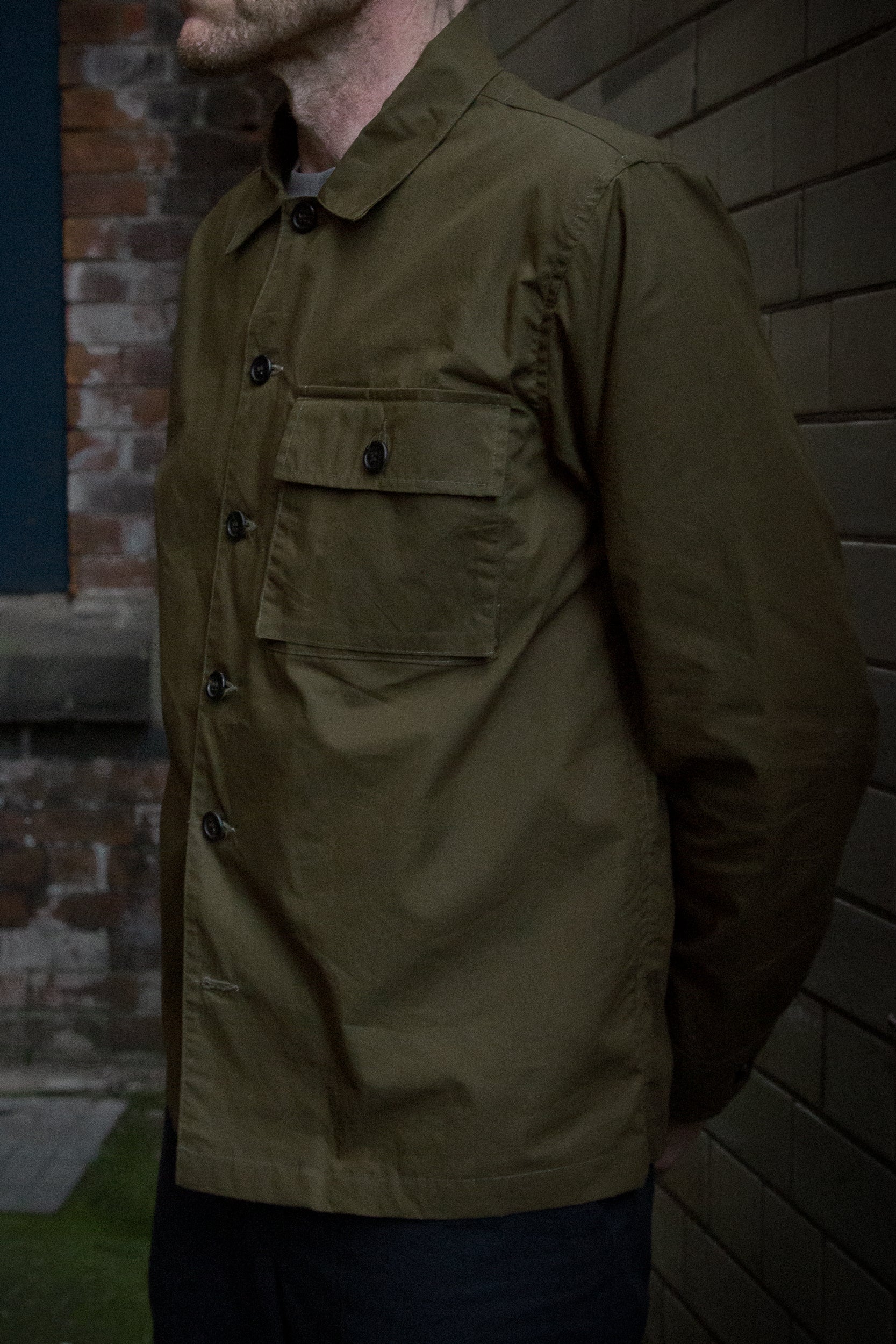 Derwent Overshirt Muted Olive