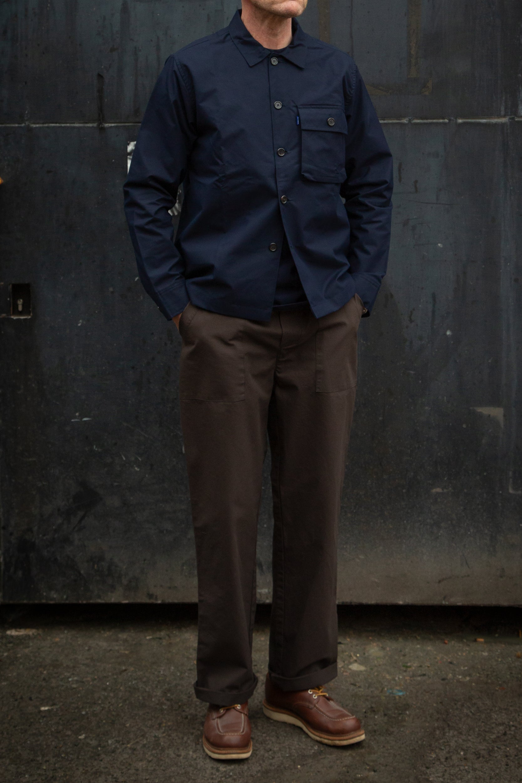 Derwent Overshirt Dark Navy