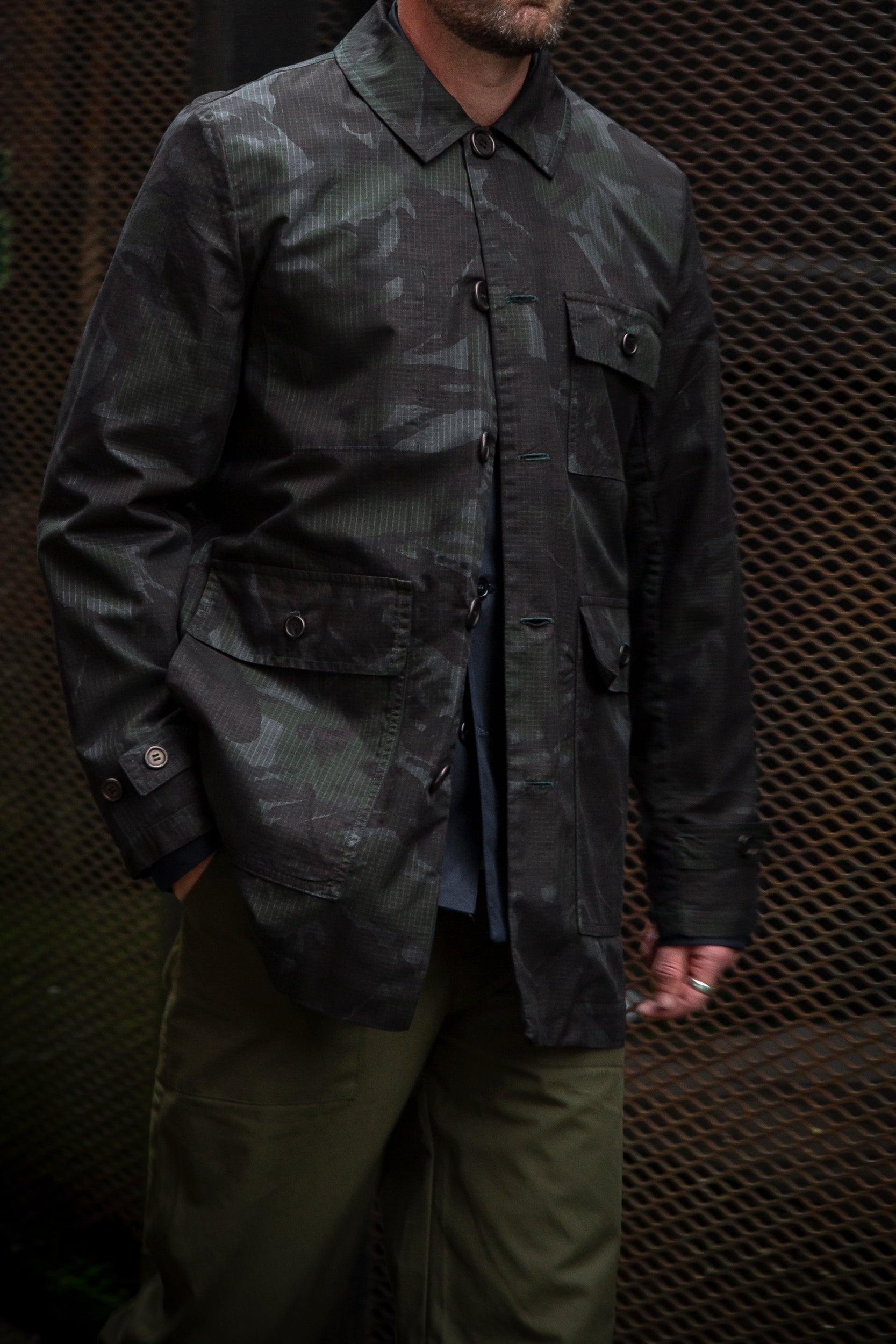 SP Utility Mac Rip-Stop Woodland Camo