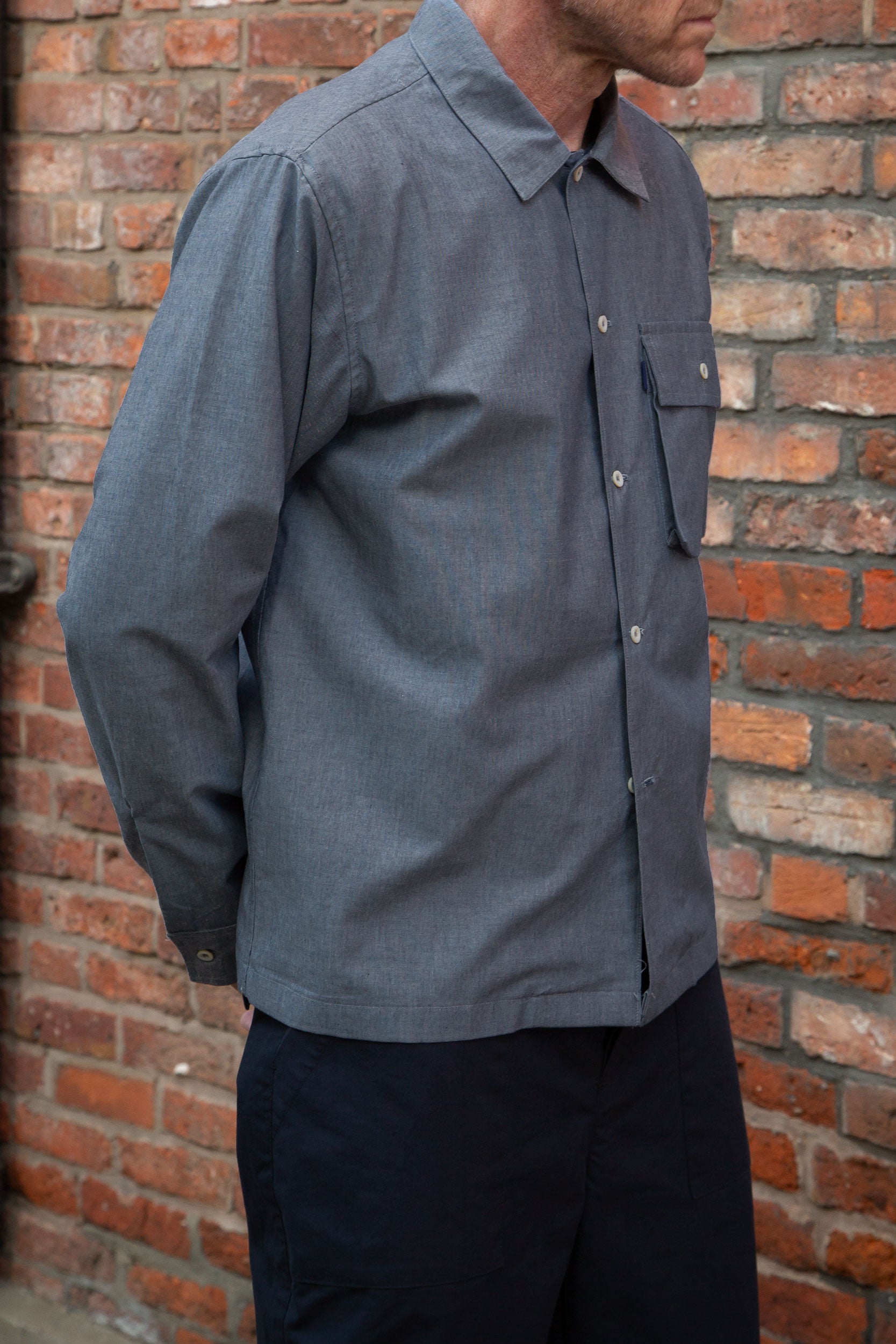 Derwent Chambray Shirt Indigo