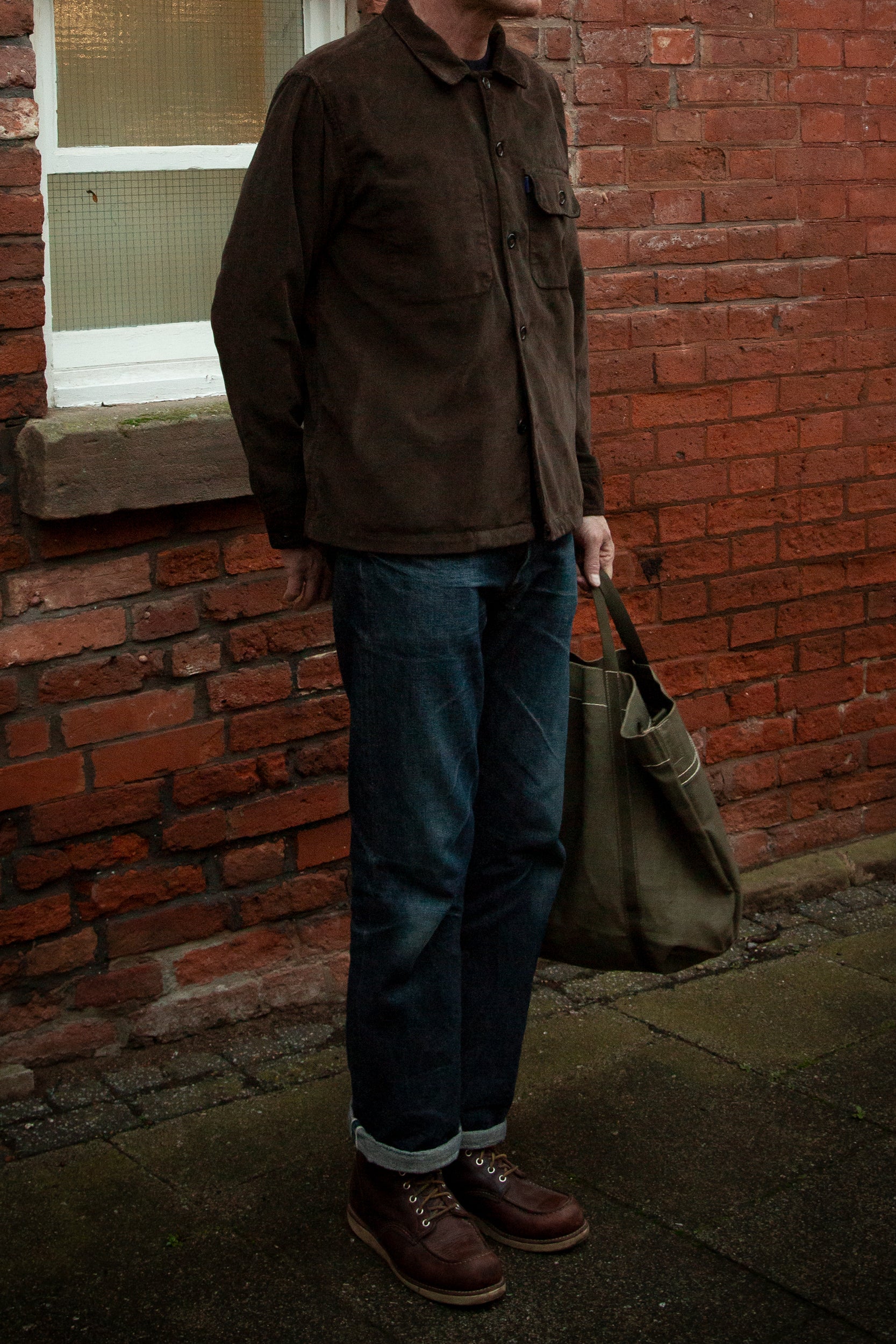 Darley Corduroy Overshirt Choco Brown