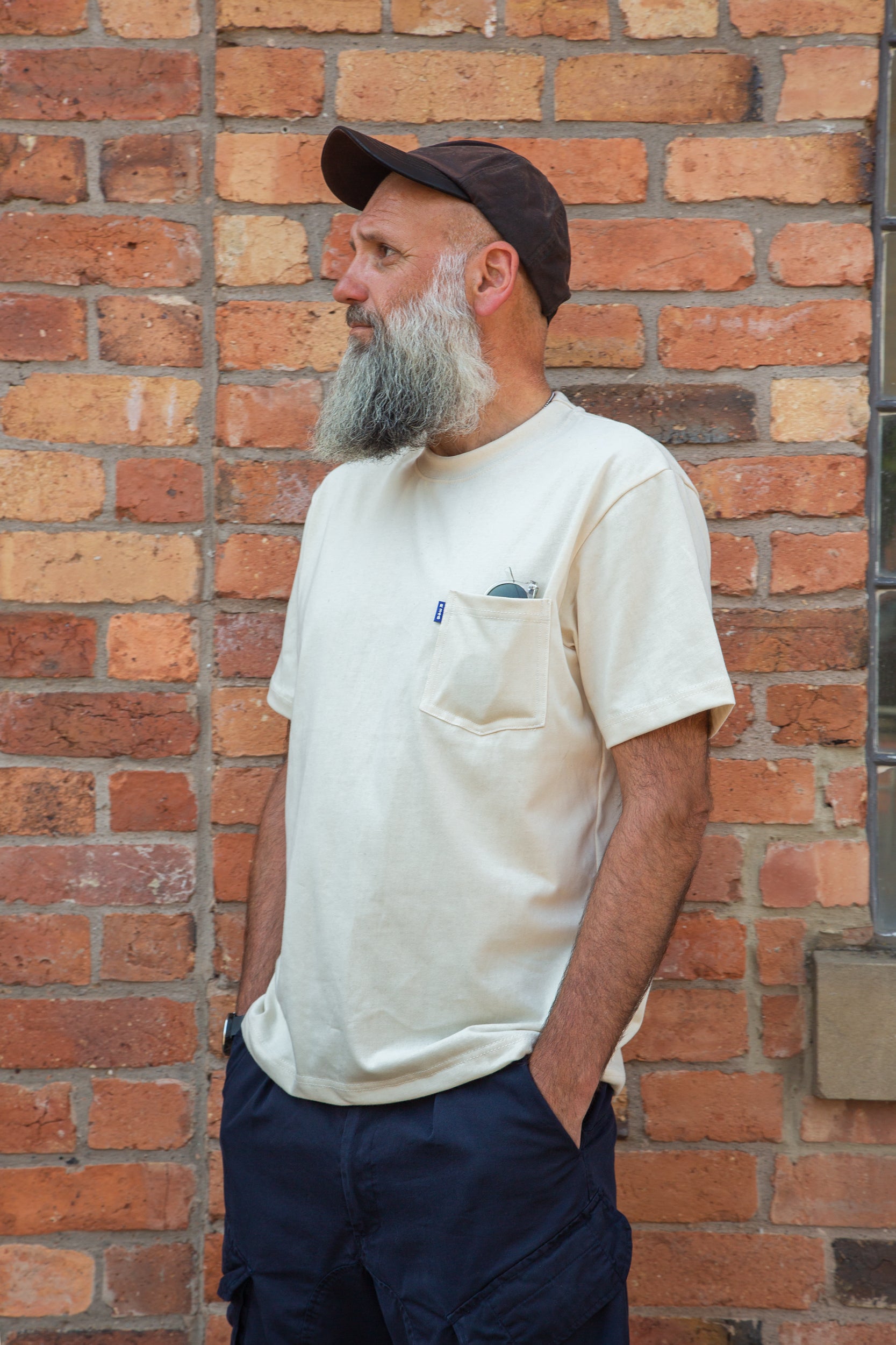 Pocket T-Shirt Natural Ecru