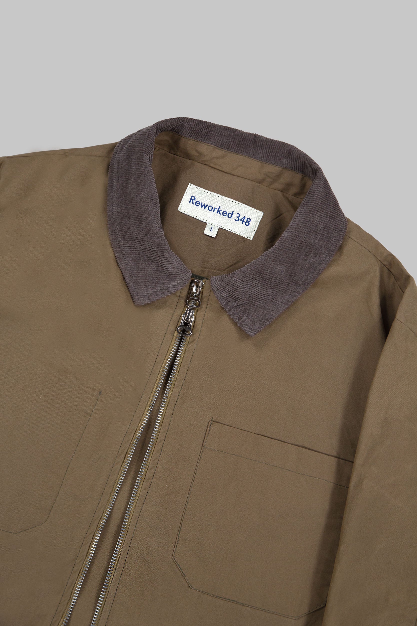 Works Wax Jacket Stone
