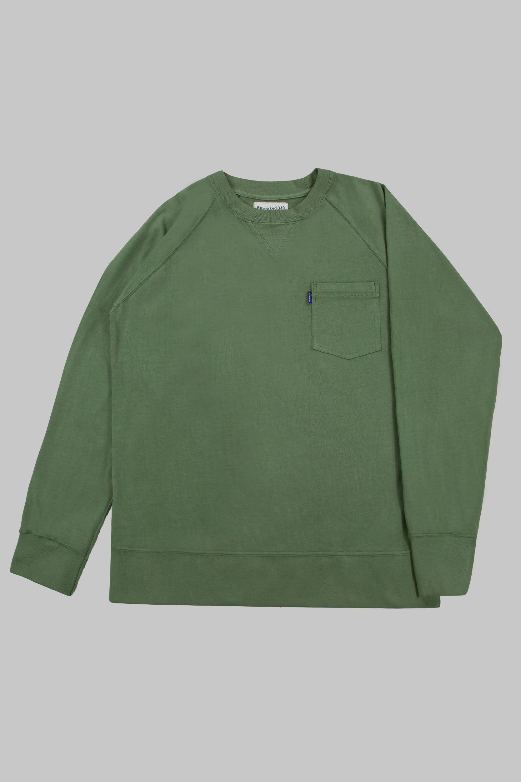 Middle Weight Pocket Sweatshirt Green