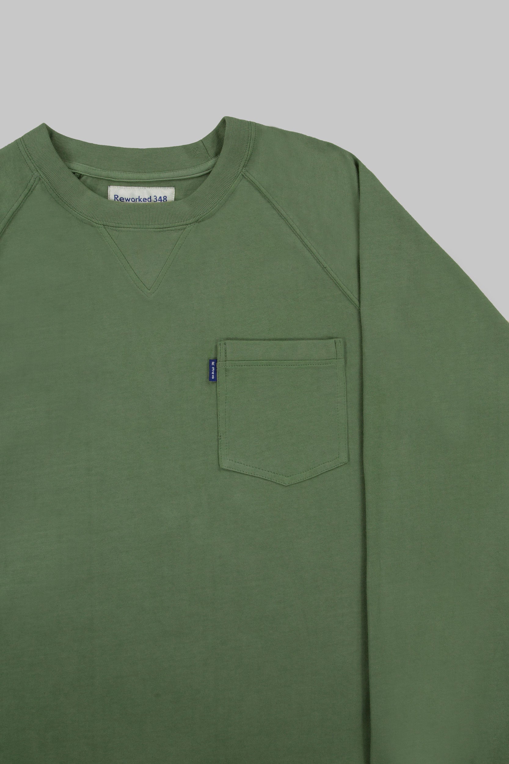 Middle Weight Pocket Sweatshirt Green