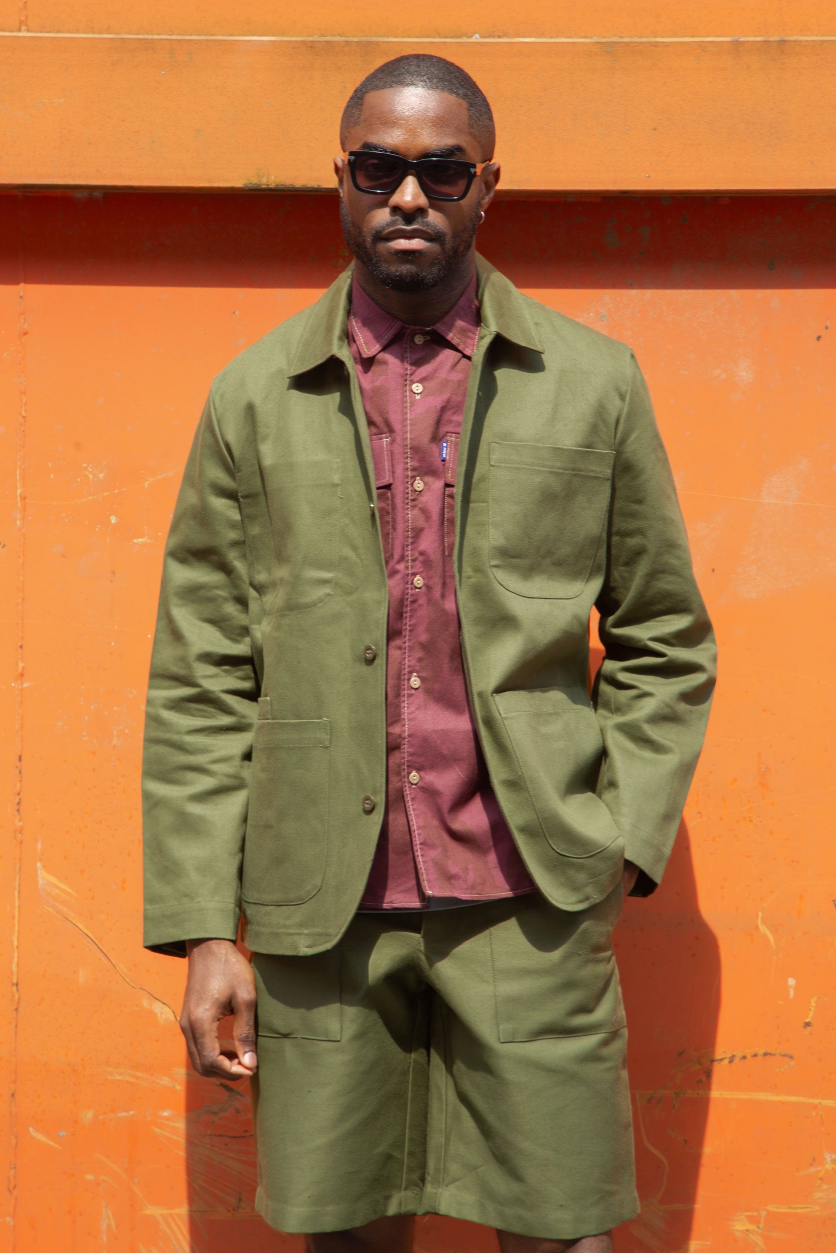3x1 LH Twill Utility Shorts Khaki