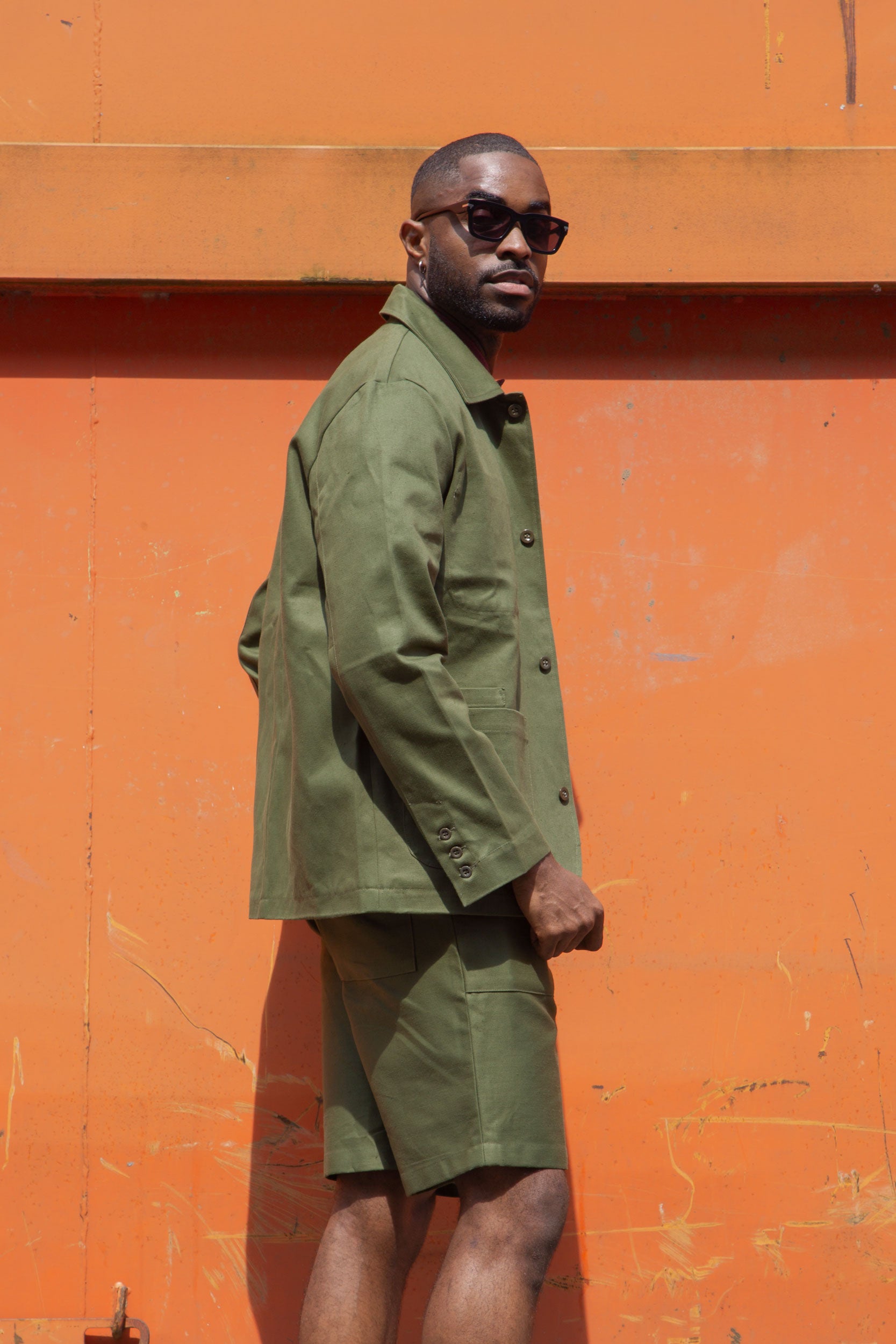 3x1 LH Twill Utility Shorts Khaki