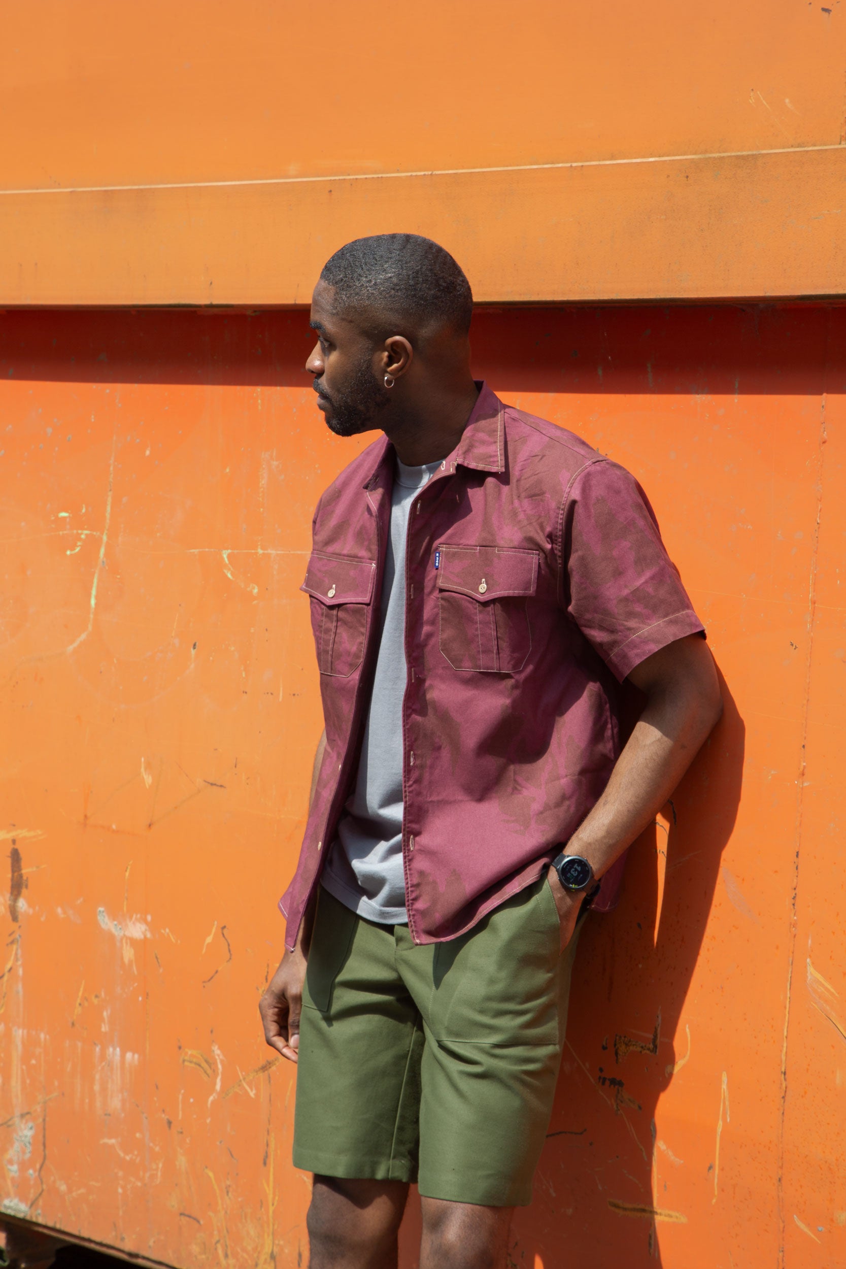 3x1 LH Twill Utility Shorts Khaki