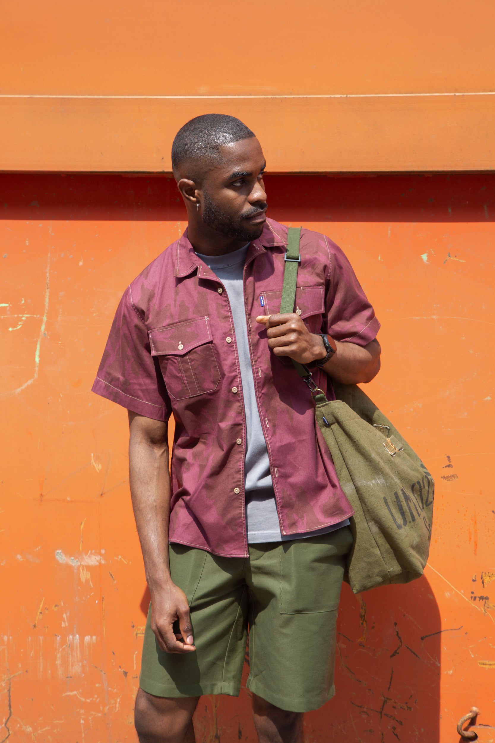3x1 LH Twill Utility Shorts Khaki
