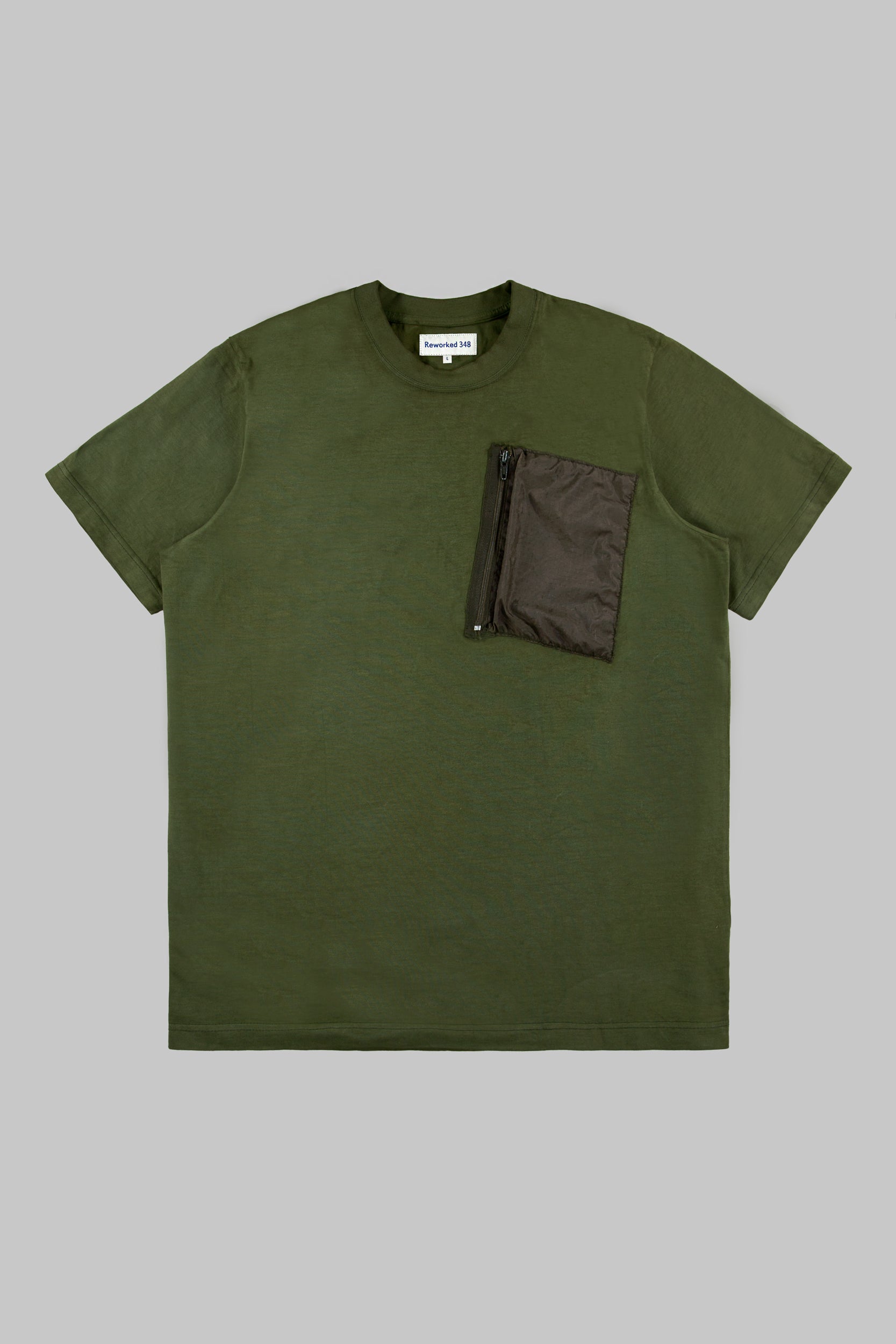 Parachute Pocket T-Shirt Khaki