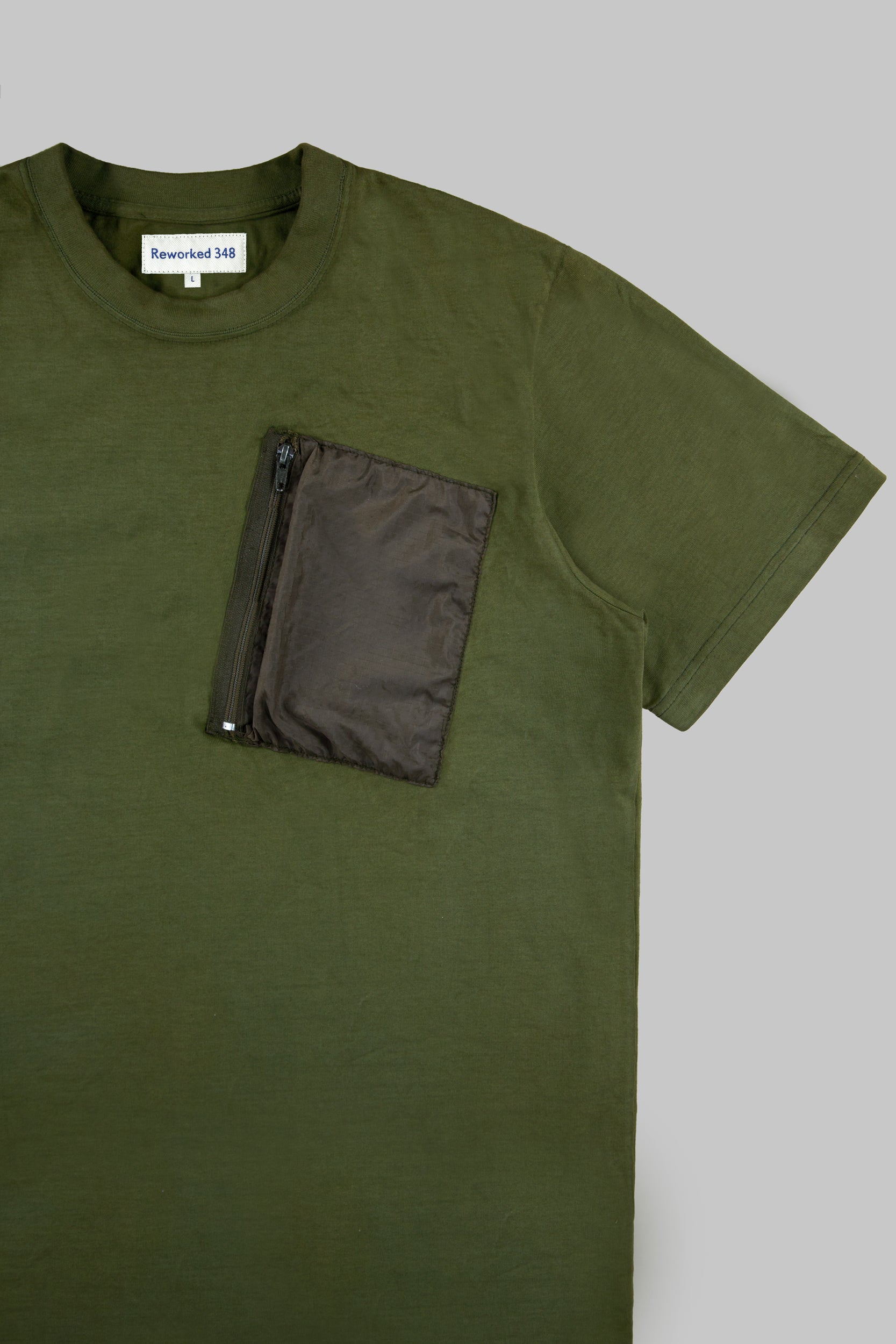 Parachute Pocket T-Shirt Khaki