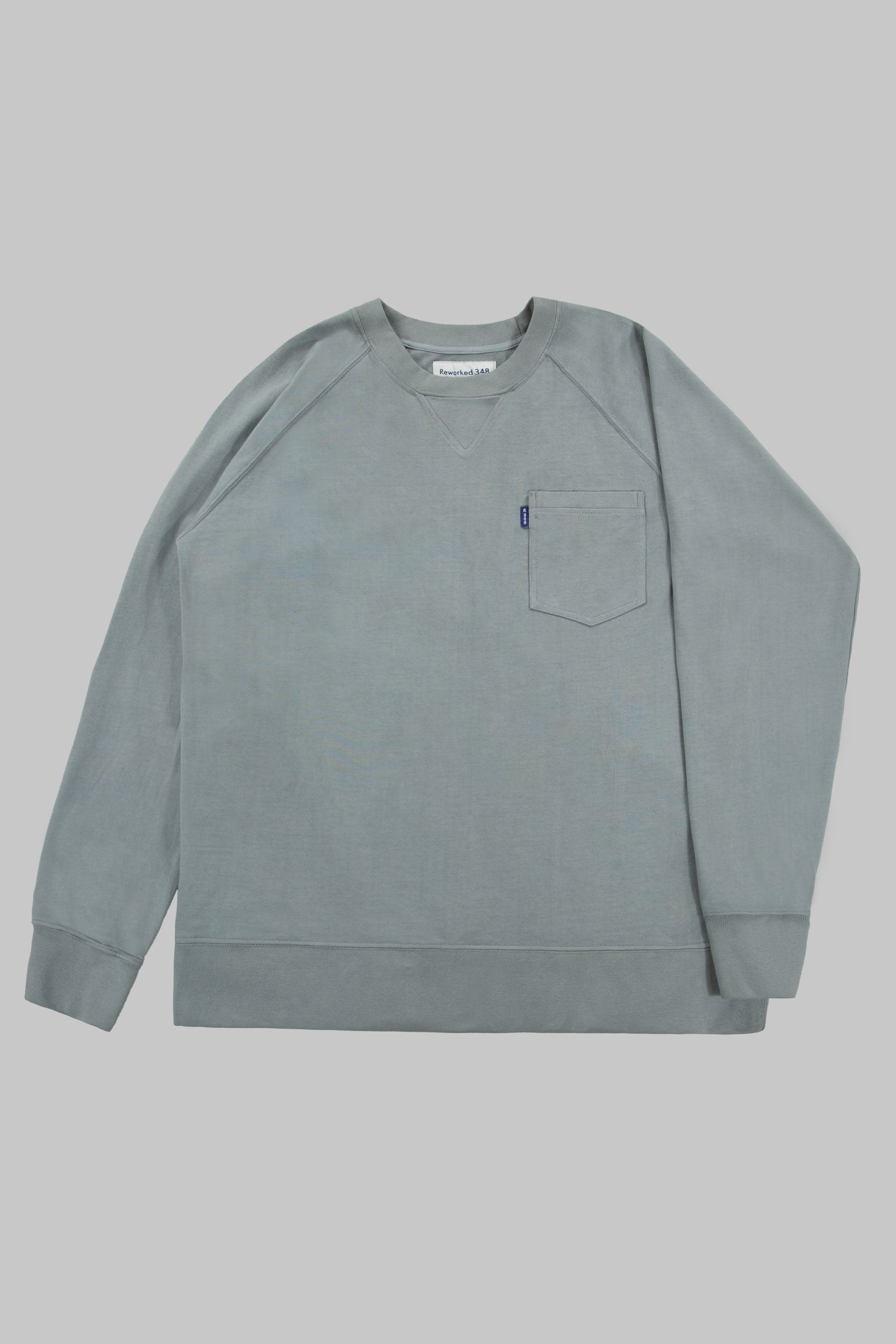Middle Weight Pocket Sweatshirt Grey
