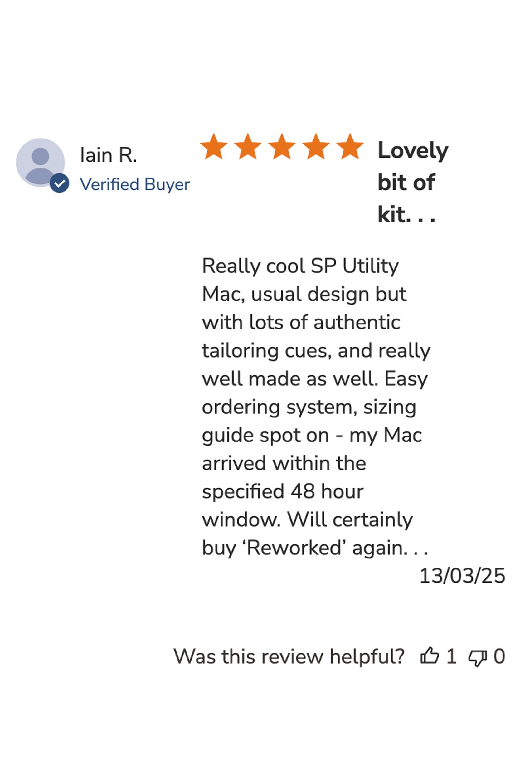SP Utility Mac Blue Black