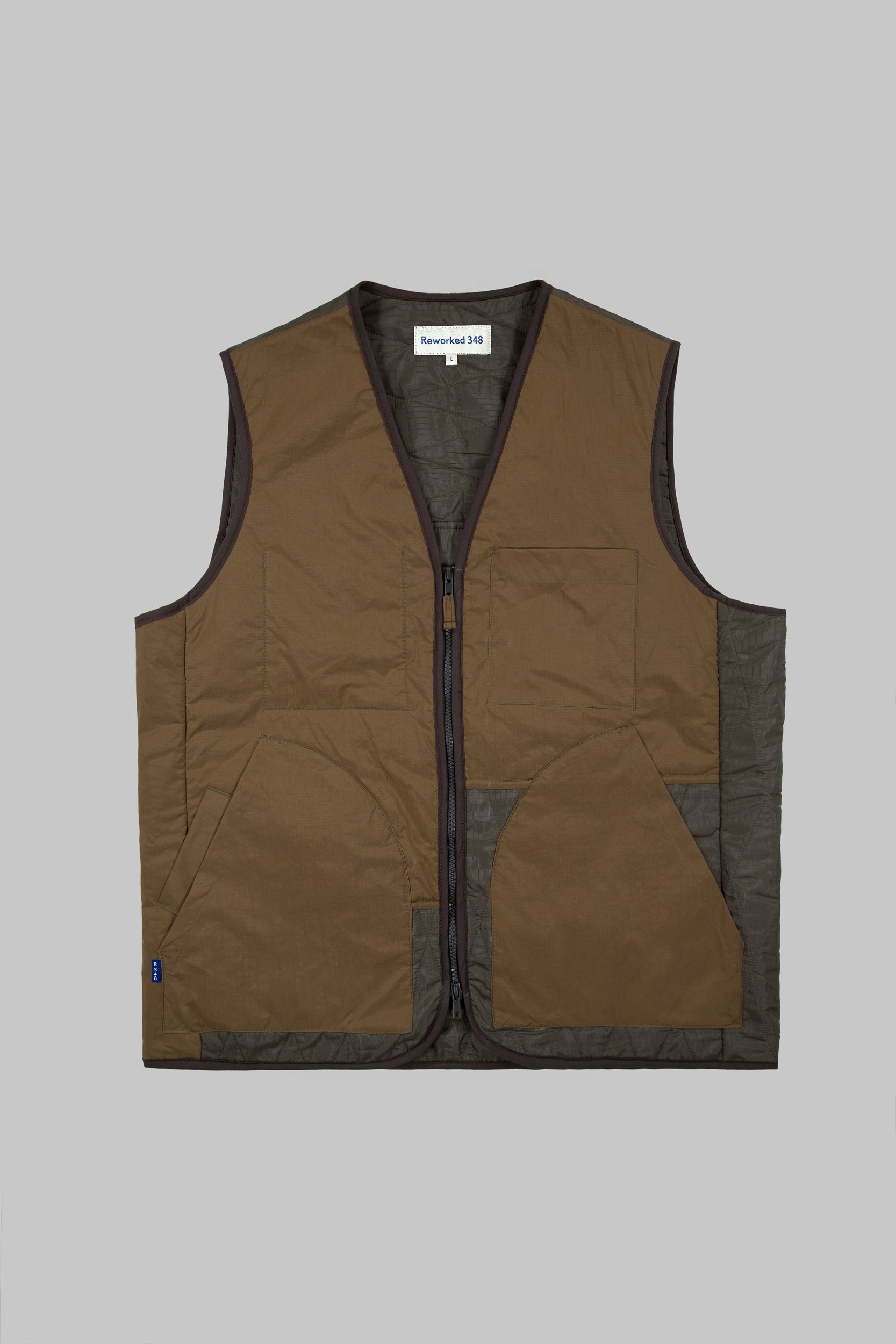 Tank Panel Rip-Stop V Vest Tobacco