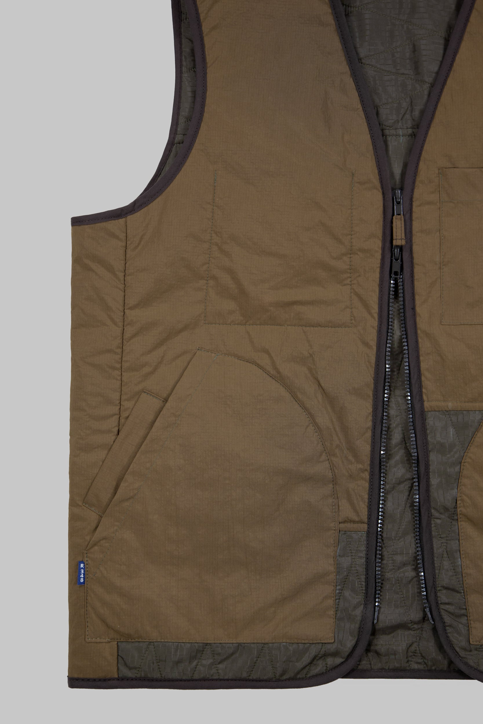 Tank Panel Rip-Stop V Vest Tobacco