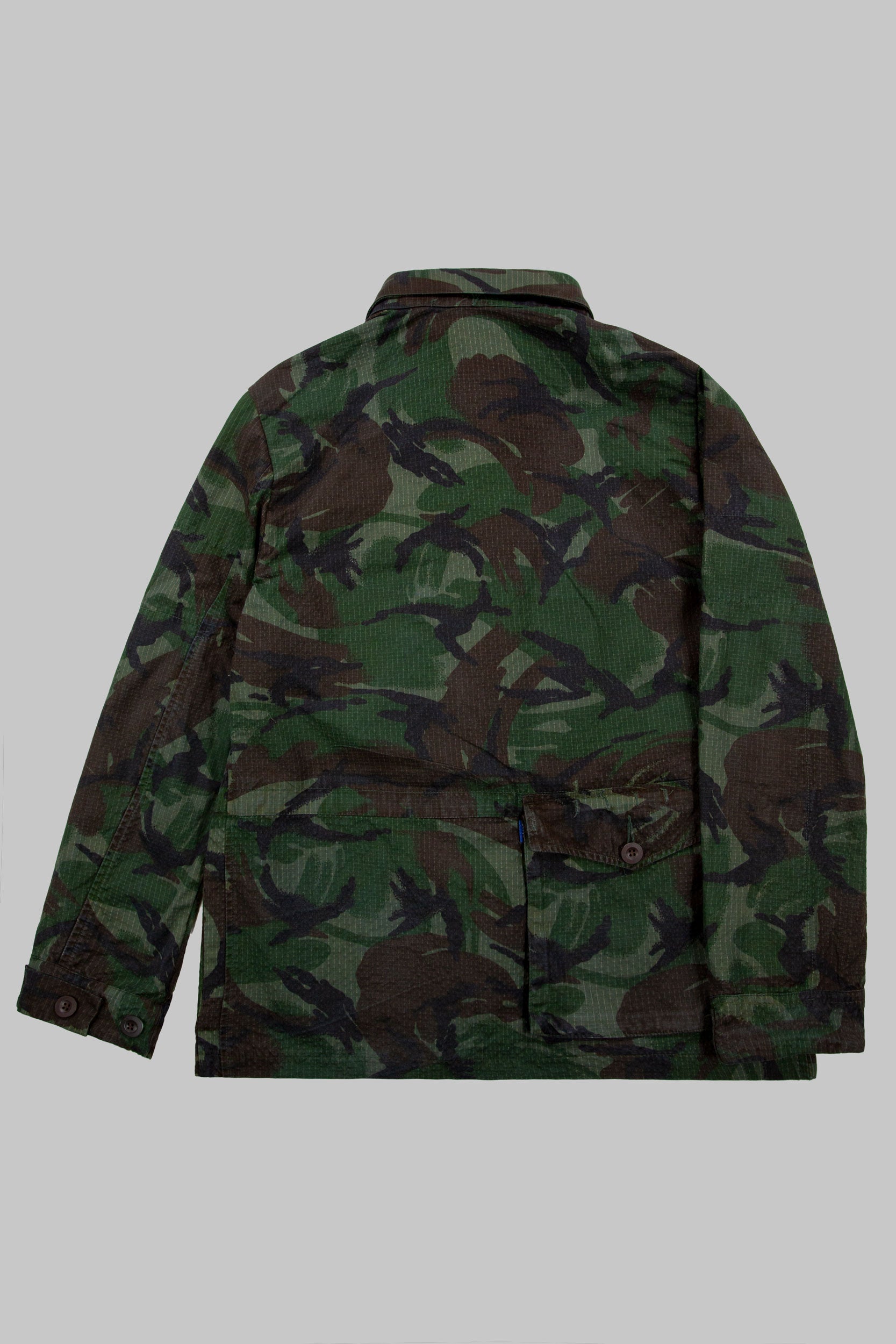 SP Rip-Stop Woodland Camo Jacket Green