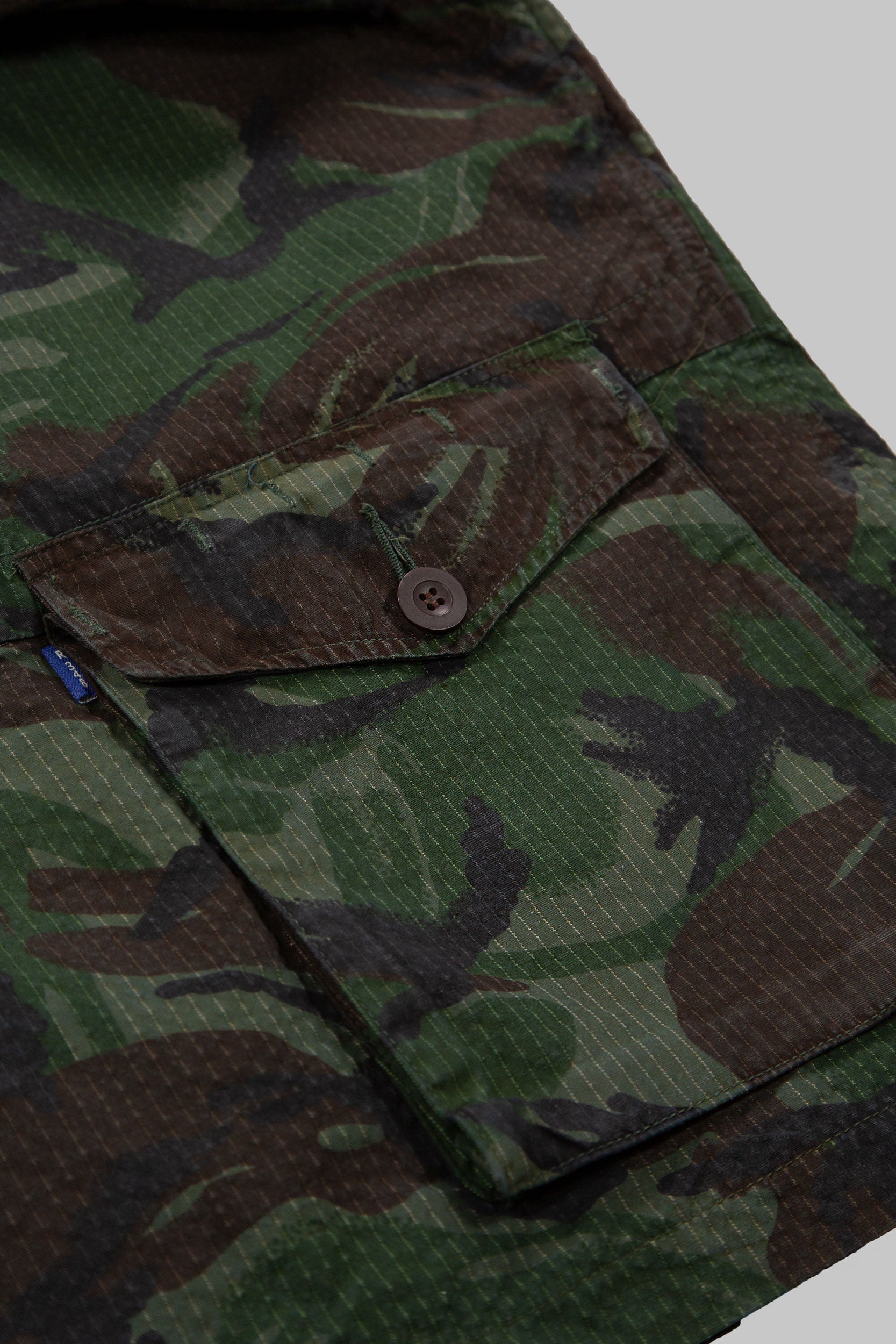 SP Rip-Stop Woodland Camo Jacket Green