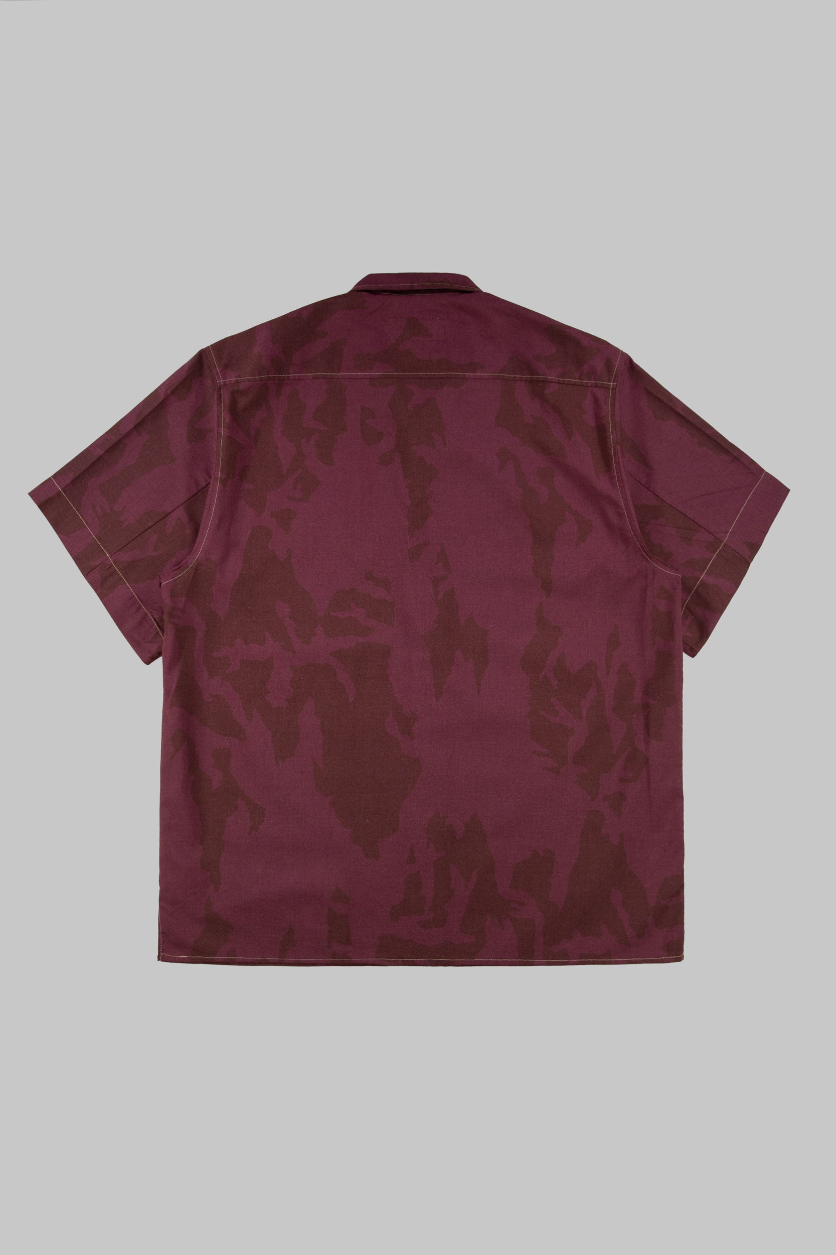 Drifter Camo Shirt Bordeaux