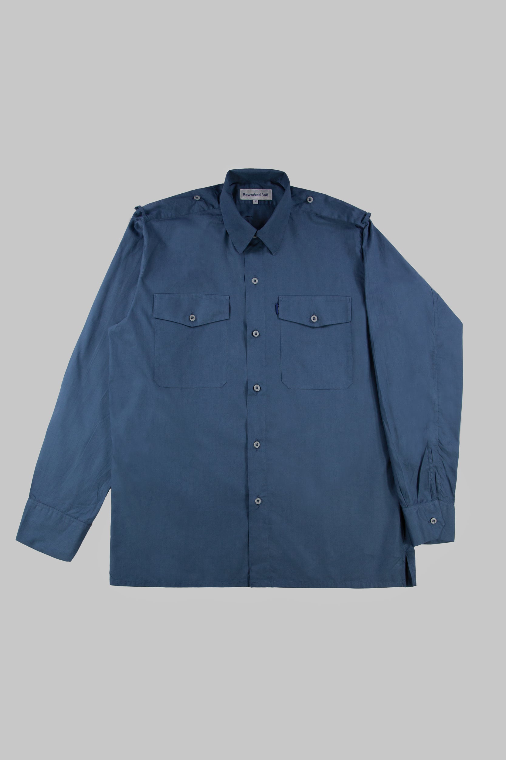 Service Shirt Flat Blue