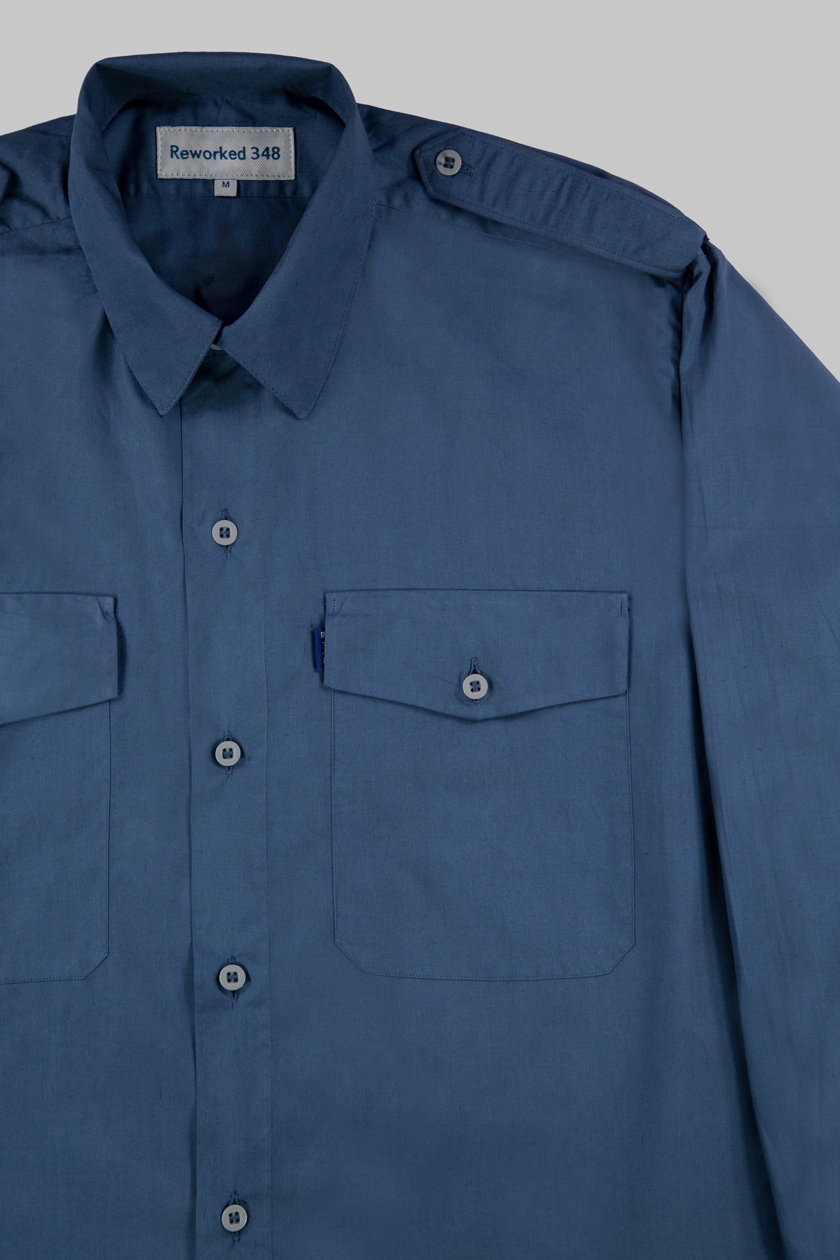 Service Shirt Flat Blue