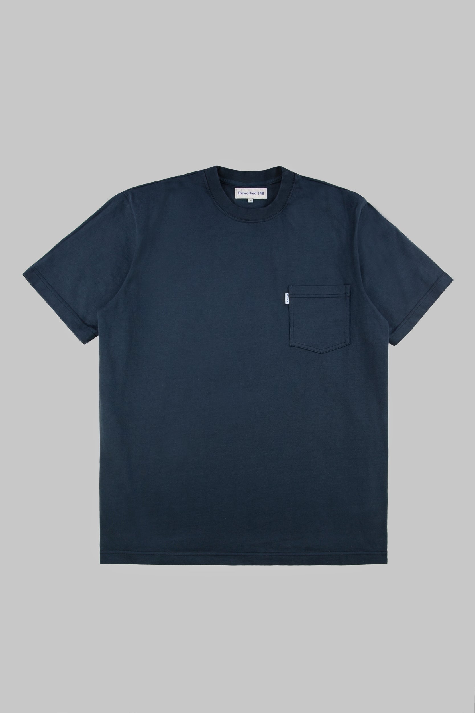 Pocket T-Shirt Blue Black