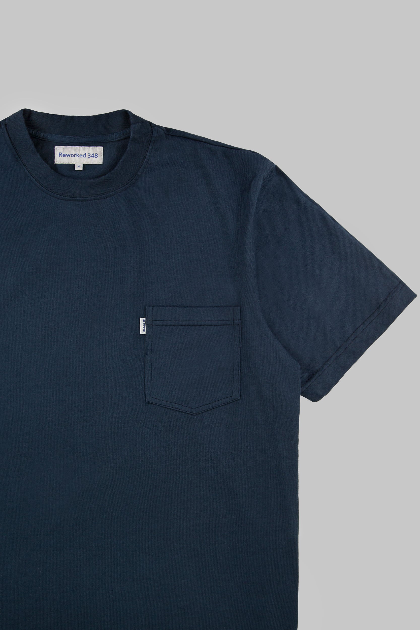 Pocket T-Shirt Blue Black