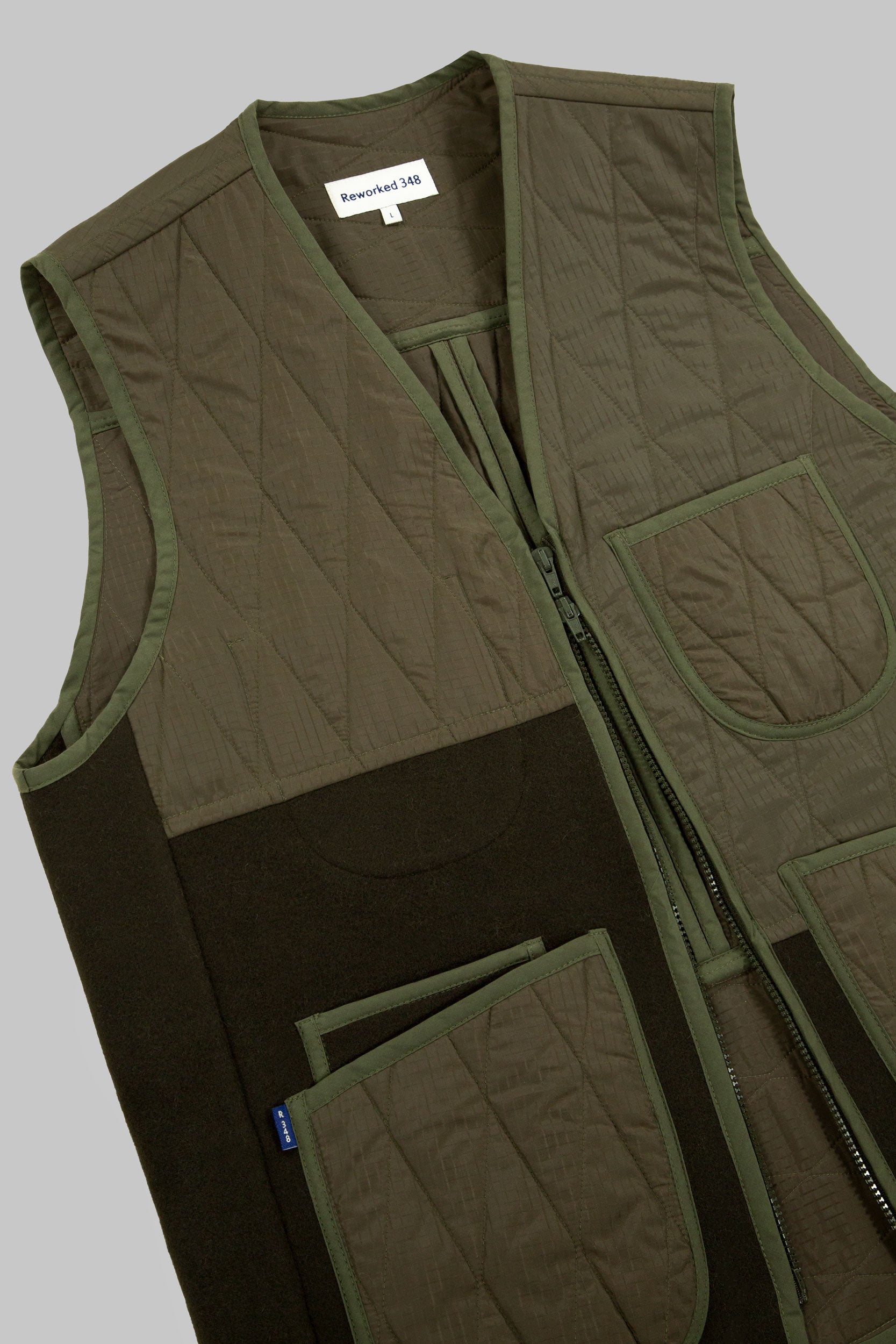 Tank Wool Panel V Vest MK2 Khaki