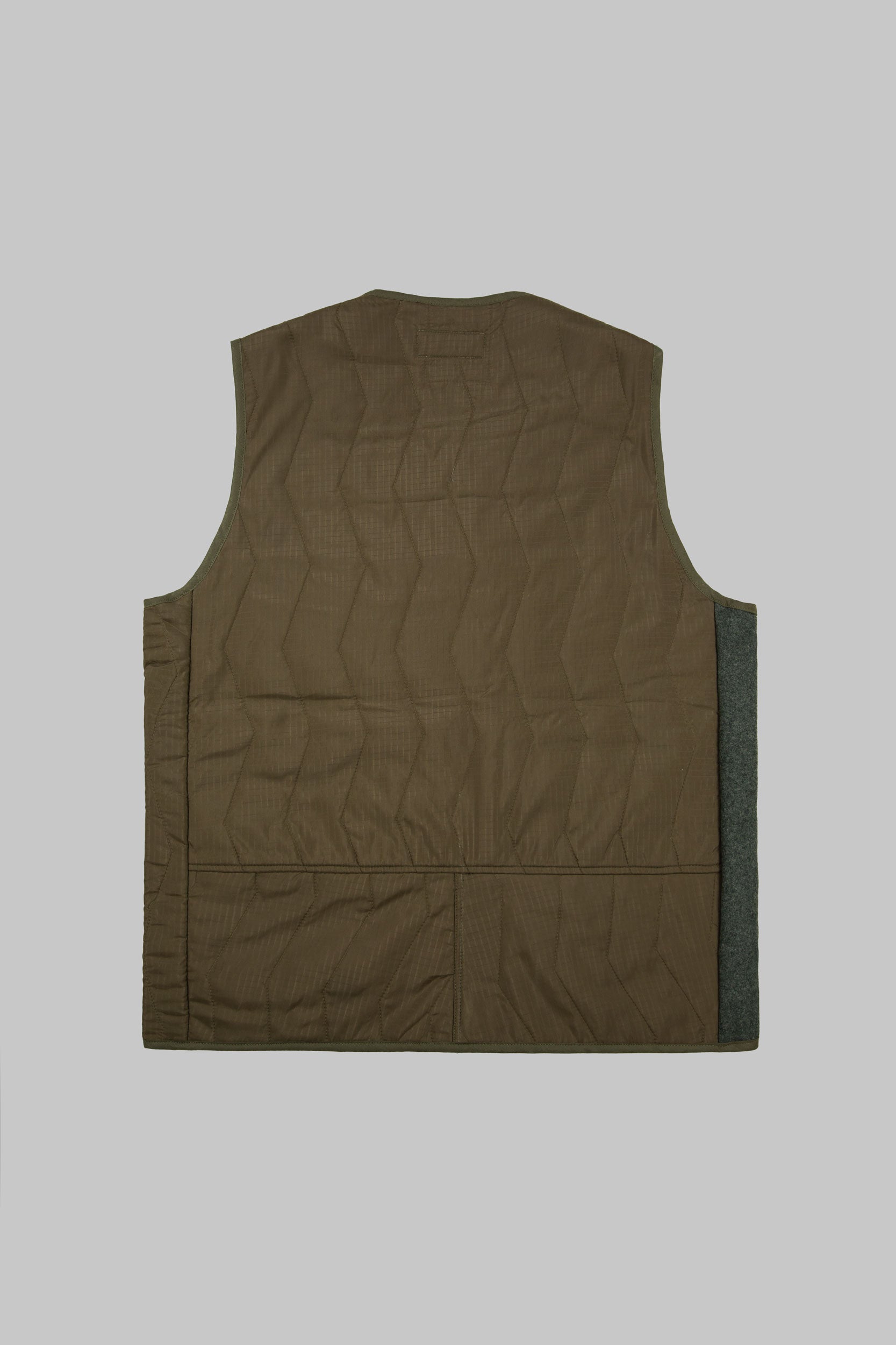 Tank Wool Panel V Vest Khaki