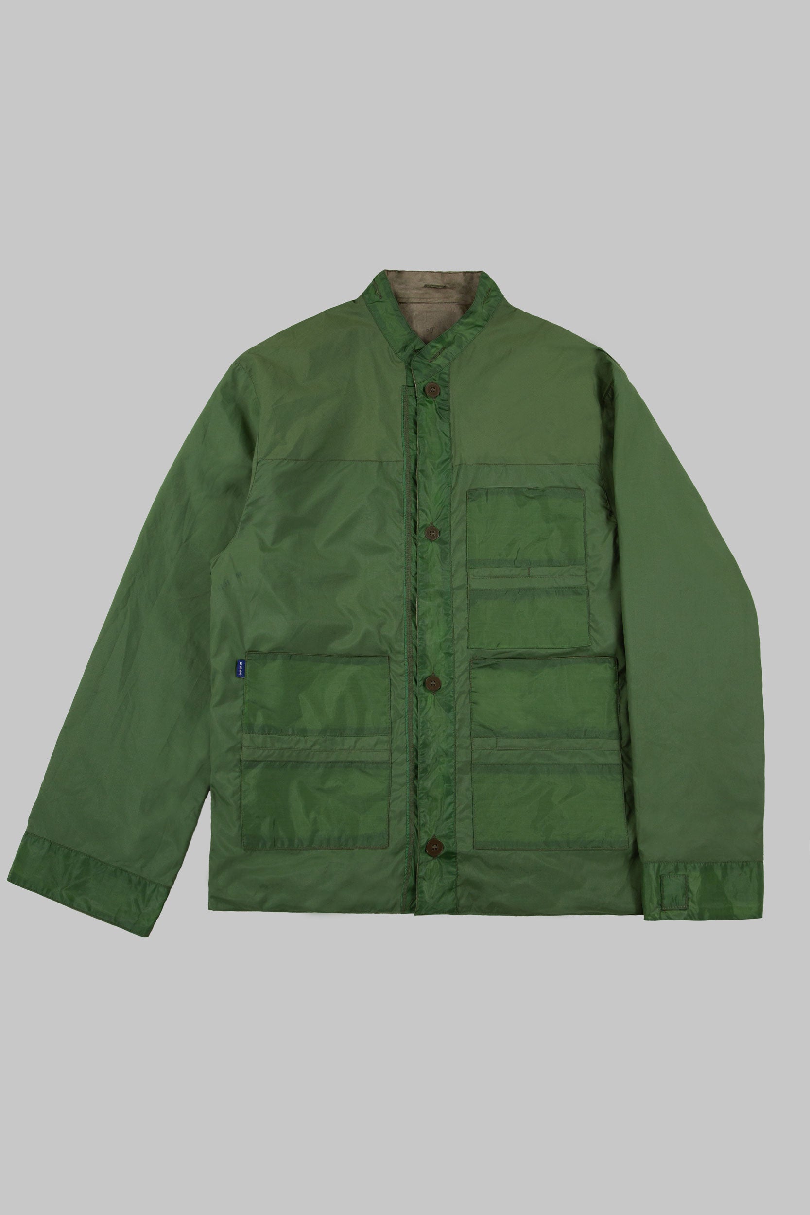 Wingman Reversible Track Jacket Green Grey