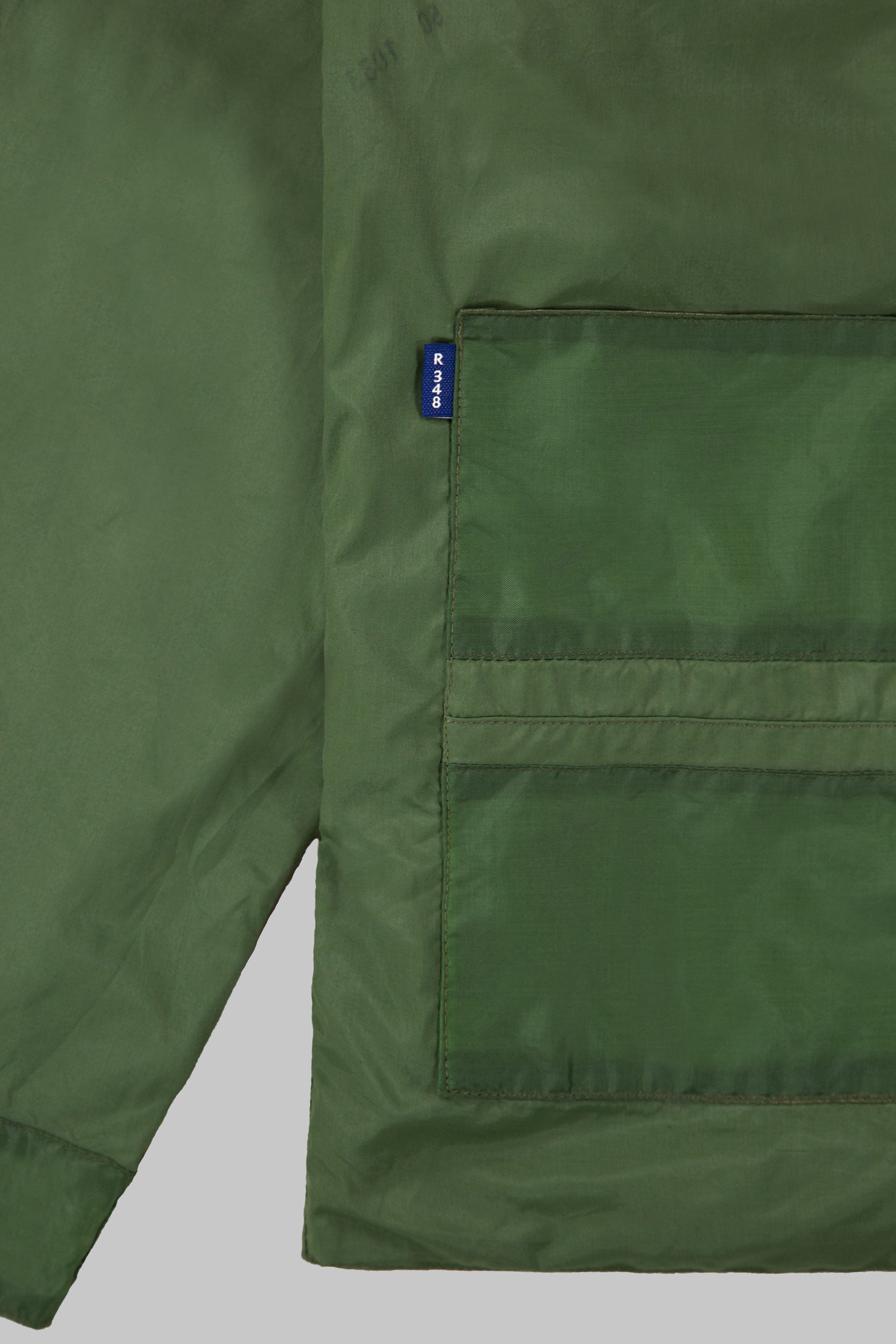 Wingman Reversible Track Jacket Green Grey