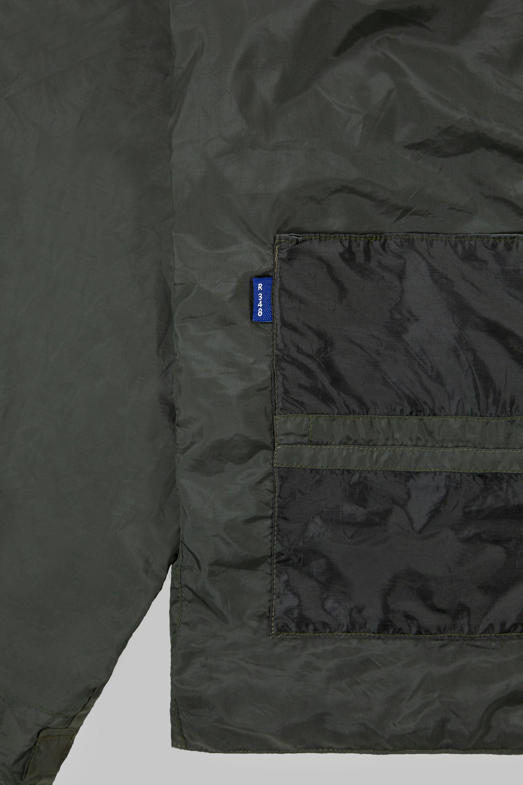 Wingman Reversible Track Jacket Grey Khaki